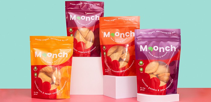 MOONCH's vegan snack foods are made with love using wholesome, real-food ingredients and no nasties. Oven or air fryer, heat and eat tasty empanadas and samosas.