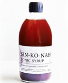 SIN-KO-NAH tonic syrup is a bittersweet mixer for the discerning drinker. For a fabulous reinvention of the classic Gin & Tonic, simply dilute sin-ko-nah tonic syrup with sparkling water, add a shot or two of gin, loads of ice and a wedge of lime.